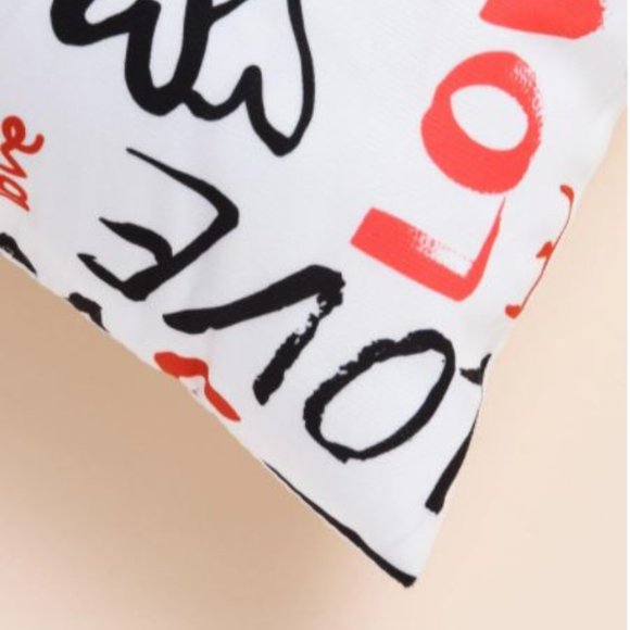 Love throw pillow - Picture 3 of 4